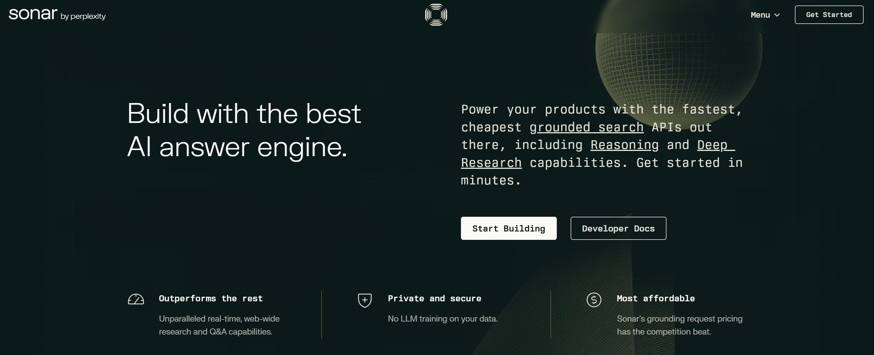 Sonar-Website