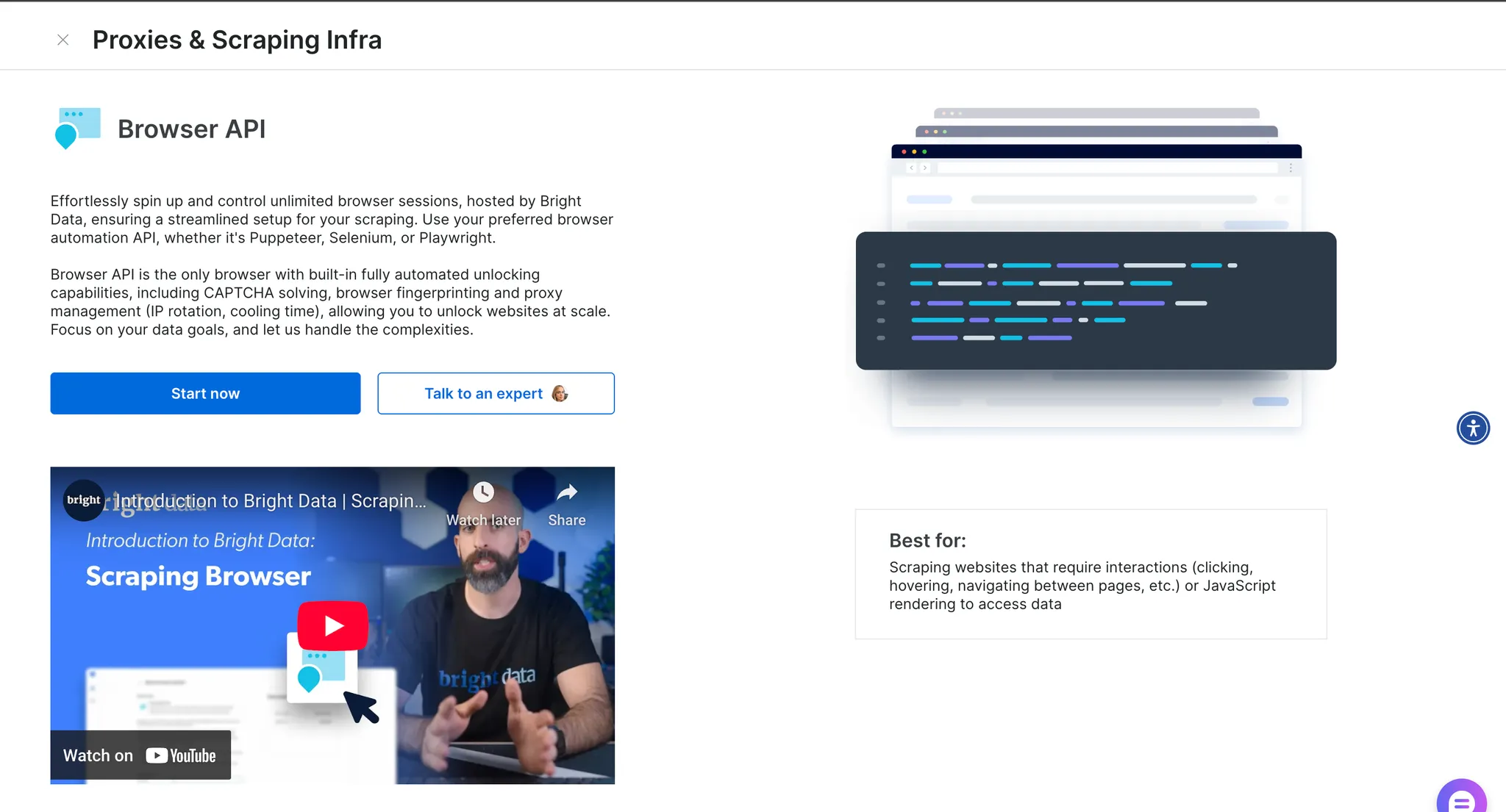 Zusätzliche Informationen zur Browser-API