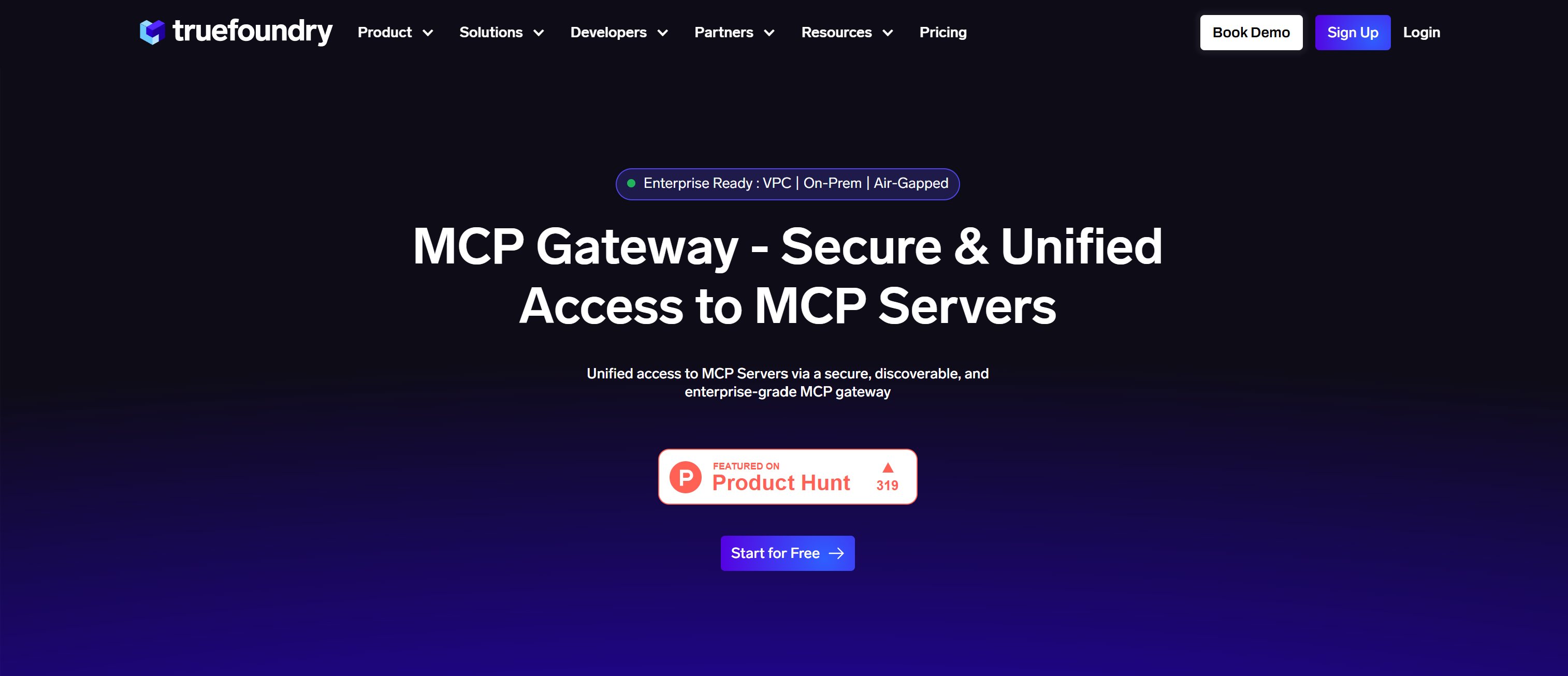 TrueFoundry MCP Gateway